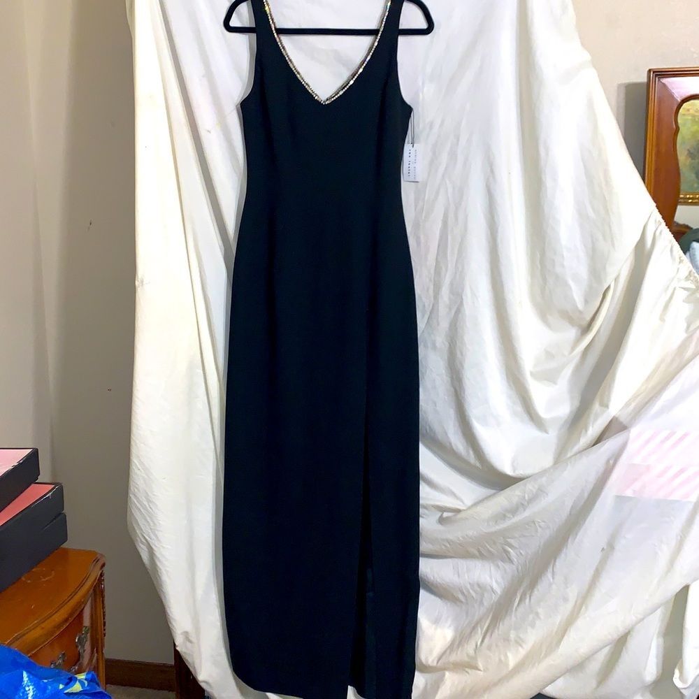 NWT Andrea Polizzi for Rex Lester Jeweled Dress